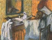 Woman at her toilette Edgar Degas